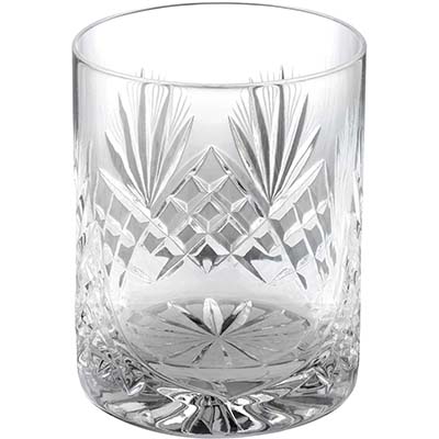 SBCA 4.25in Hand Cut Crystal Whiskey Glass