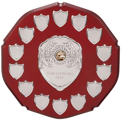 English Rose Rosewood Plaque 14 year