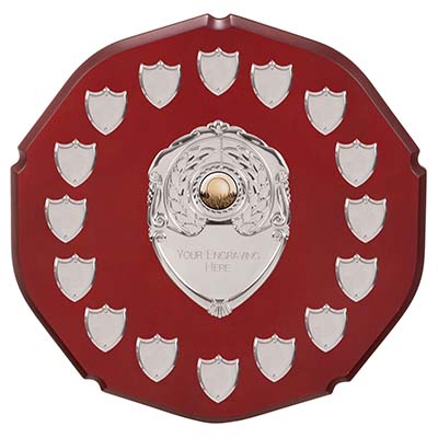 English Rose Rosewood Plaque 16 year