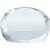 2in Clear Optical Crystal Paperweight - view 1