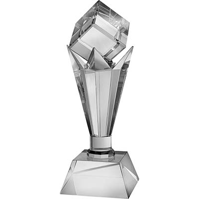 11in Signature Clear Crystal Mirage Award