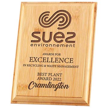 Gaia Bamboo Plaque 175mm