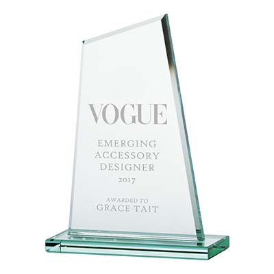 Vanquish Jade Glass Award 150mm