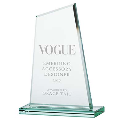 Vanquish Jade Glass Award 200mm