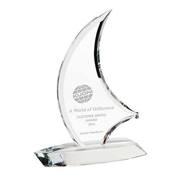 Admiral Crystal Award 230mm