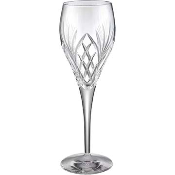 SBCA 9.75in Hand Cut Crystal Tulip Glass
