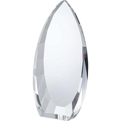 7.75in Clear Optical Crystal Award