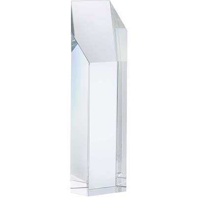 6.25in Clear Optical Crystal Award