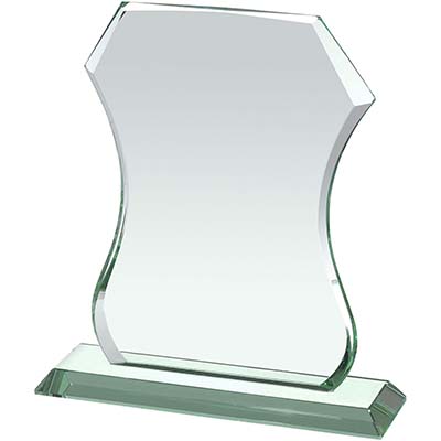 7.5in Jade Glass Award