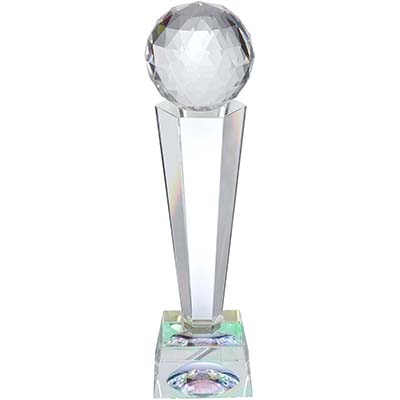 11.75in Clear Optical Crystal Award